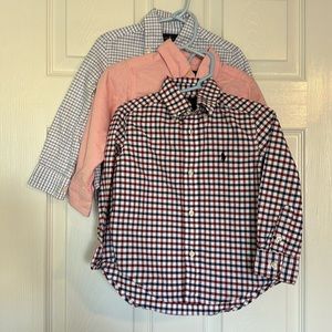 3 Ralph Lauren Oxford shirts
